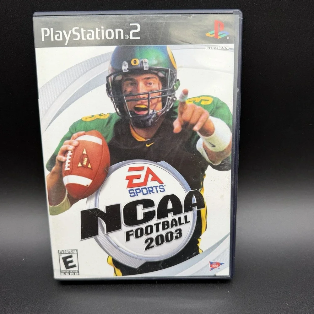 NCAA Football 2003 PS2 CASE AND MANUAL ONLY PlayStation 2